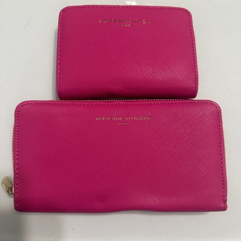 Adrienne Vittadini wallets in pink.